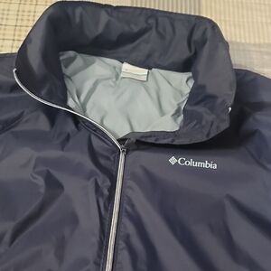 Columbia Dark Blue Windbreaker